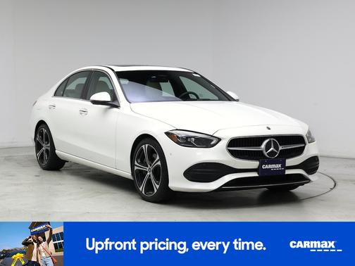 White 2025 Mercedes-Benz C-Class