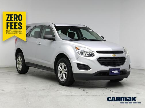 Silver 2017 Chevrolet Equinox LS