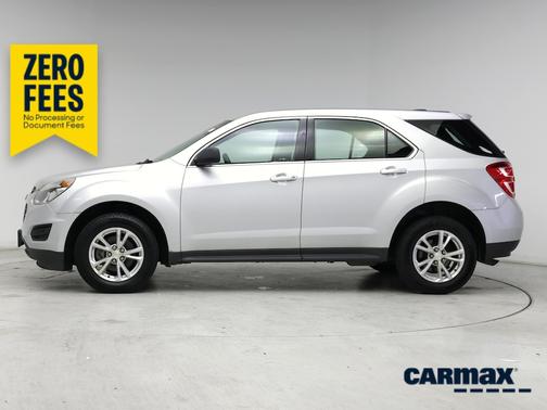 Silver 2017 Chevrolet Equinox LS