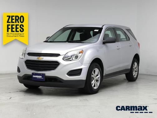 Silver 2017 Chevrolet Equinox LS