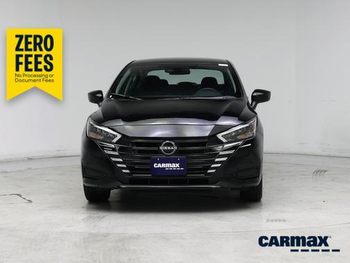 Black 2025 Nissan Versa SV
