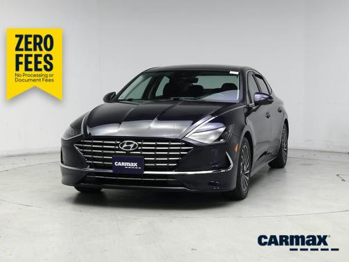 Black 2022 Hyundai SONATA Hybrid Limited