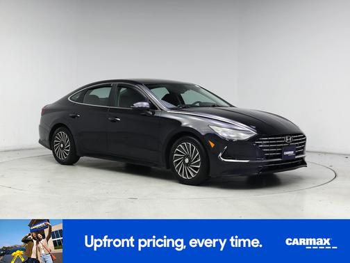 Black 2022 Hyundai SONATA Hybrid Limited