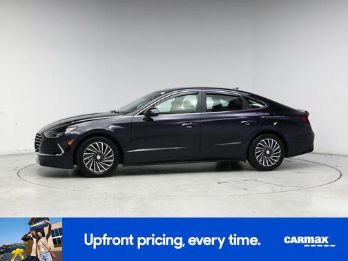 Black 2022 Hyundai SONATA Hybrid Limited