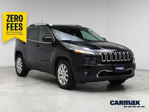 Blue 2015 Jeep Cherokee Limited