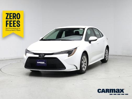 White 2024 Toyota Corolla LE