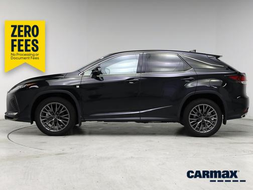 Black 2020 Lexus RX 350 F-Sport