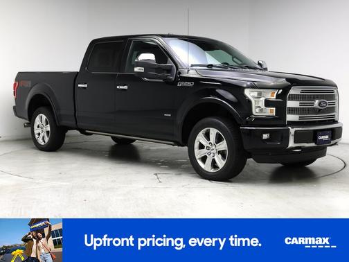 Black 2016 Ford F-150 Platinum