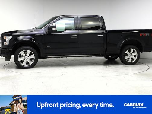 Black 2016 Ford F-150 Platinum