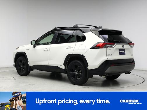 White 2020 Toyota RAV4 Hybrid XSE