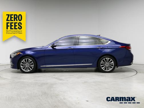 Blue 2017 Genesis G80