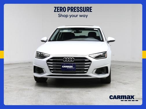 White 2022 Audi A4 Premium Plus