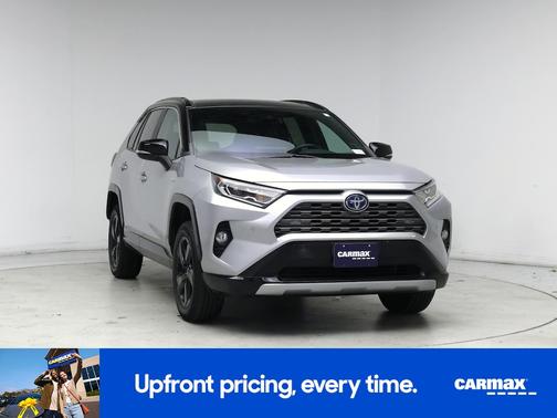 Silver 2021 Toyota RAV4 Hybrid XSE