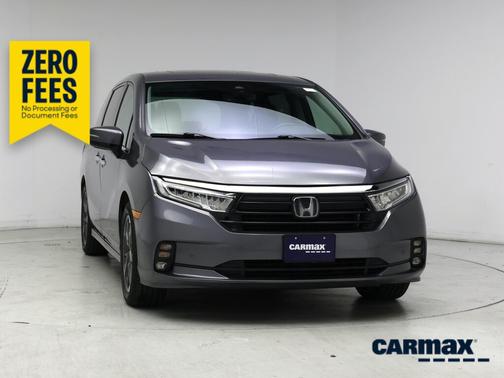 Gray 2022 Honda Odyssey Elite