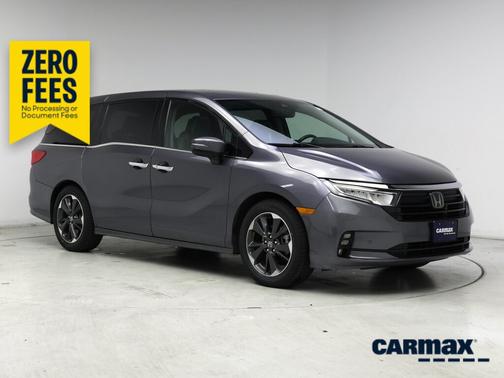 Gray 2022 Honda Odyssey Elite