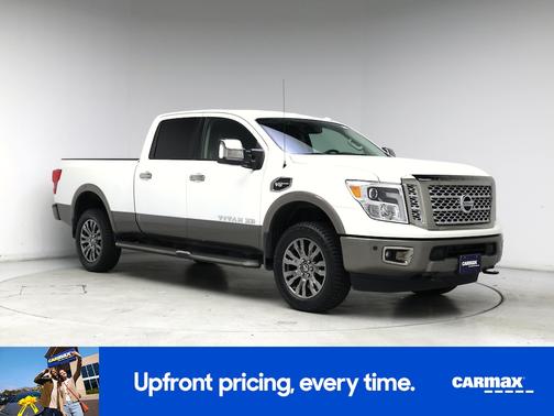 White 2018 Nissan Titan XD Platinum Reserve