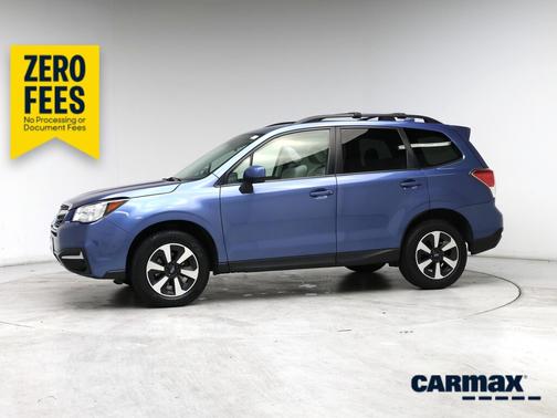 Blue 2017 Subaru Forester 2.5I Premium