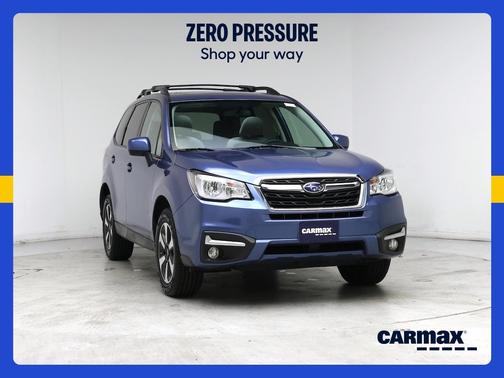 Blue 2017 Subaru Forester 2.5I Premium