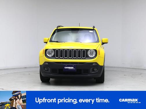 Yellow 2018 Jeep Renegade Latitude