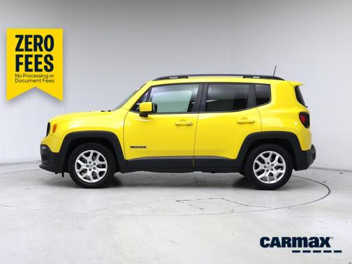 Yellow 2018 Jeep Renegade Latitude