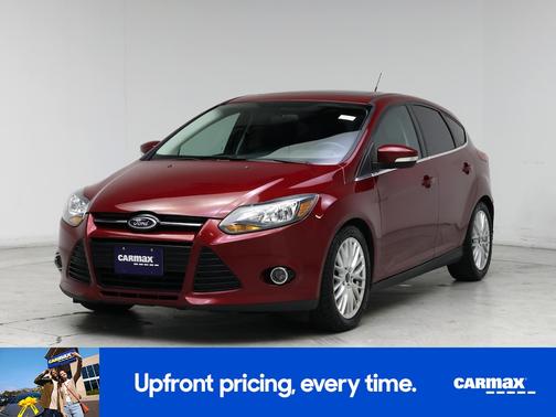 Burgundy 2014 Ford Focus Titanium