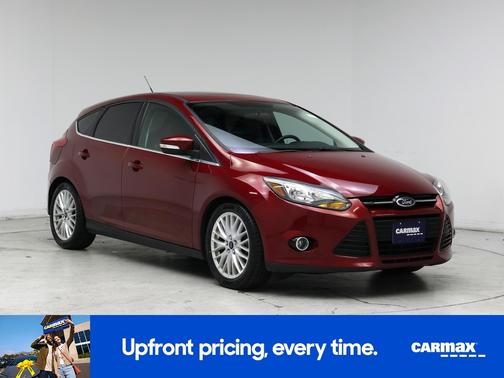 Burgundy 2014 Ford Focus Titanium