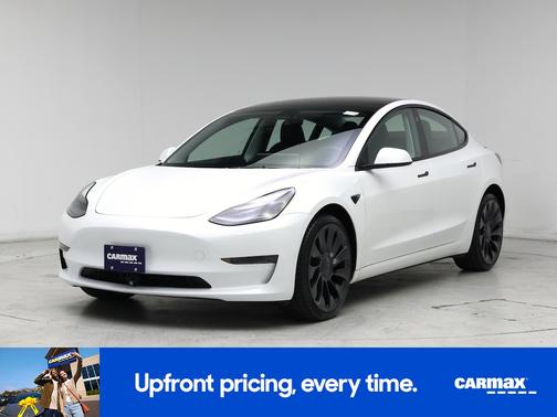 White 2023 Tesla Model 3 Performance