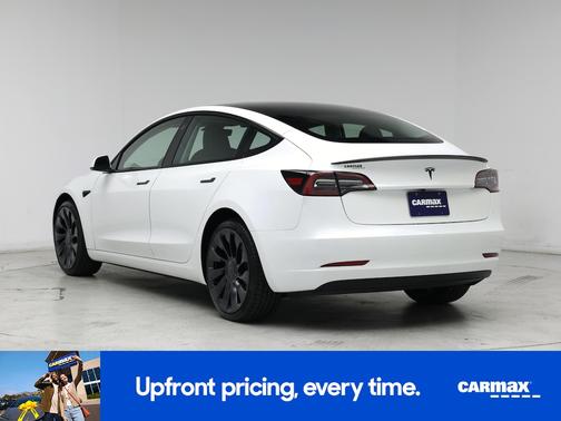 White 2023 Tesla Model 3 Performance
