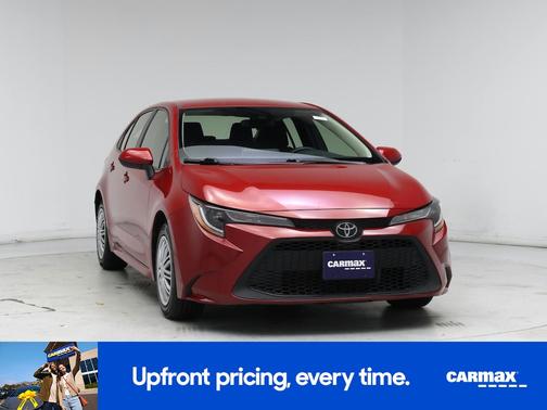 Red 2021 Toyota Corolla LE