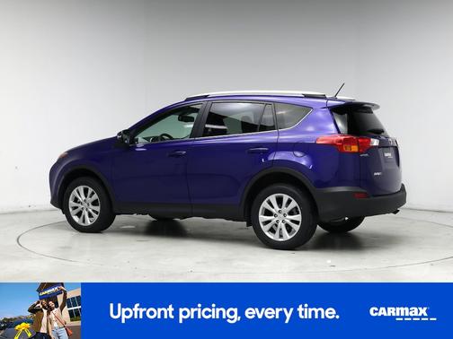 Blue 2014 Toyota RAV4 Limited