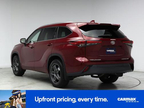 Red 2020 Toyota Highlander Limited