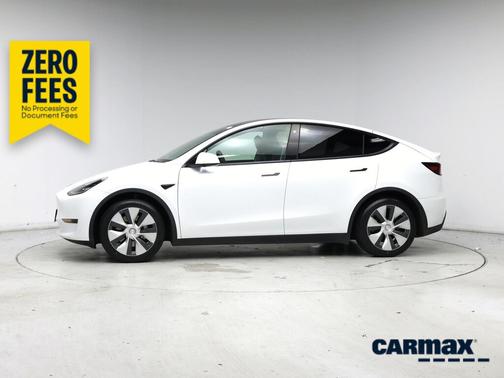 White 2021 Tesla Model Y Long Range