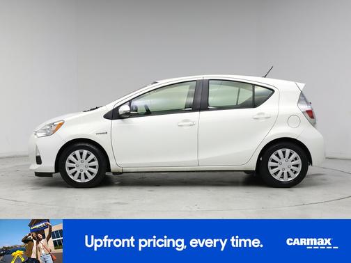 White 2014 Toyota Prius c One