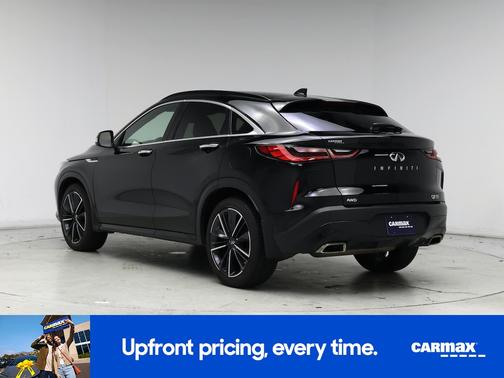 Black 2023 INFINITI QX55 Luxe