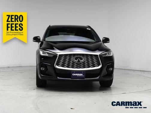 Black 2023 INFINITI QX55 Luxe