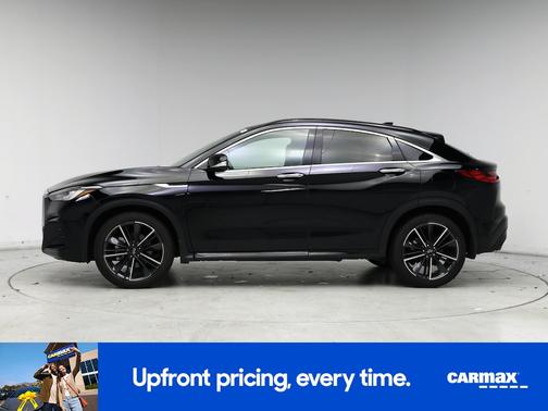 Black 2023 INFINITI QX55 Luxe