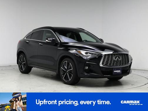 Black 2023 INFINITI QX55 Luxe