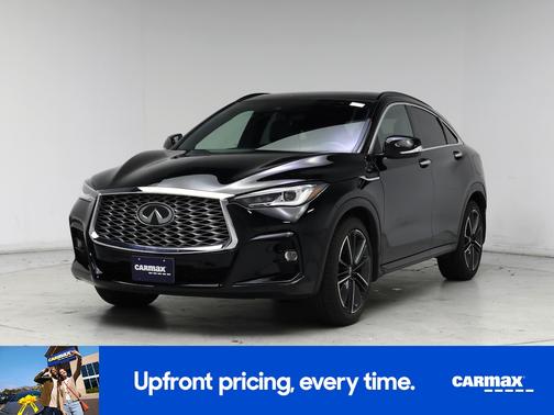 Black 2023 INFINITI QX55 Luxe
