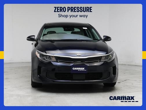 Blue 2017 Kia Optima Hybrid EX
