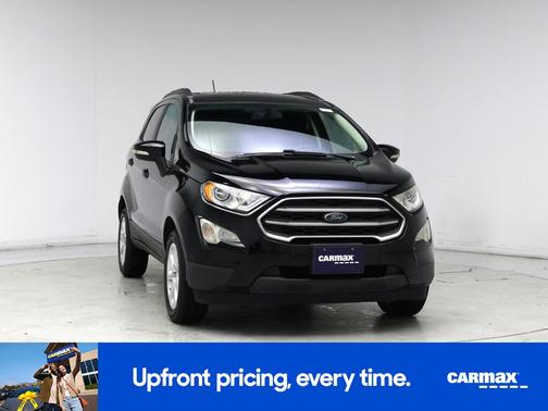 Black 2020 Ford EcoSport SE