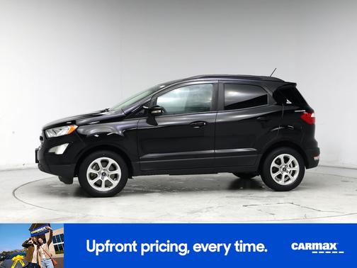 Black 2020 Ford EcoSport SE