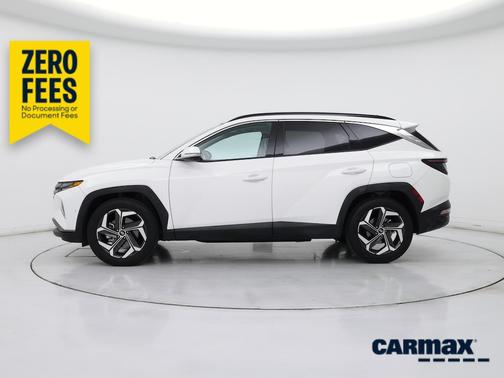 White 2023 Hyundai TUCSON Limited