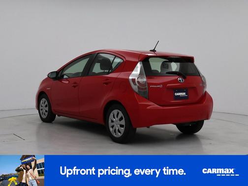 Red 2014 Toyota Prius c Four