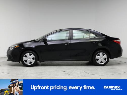 Black 2016 Toyota Corolla LE