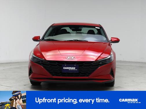 Red 2021 Hyundai ELANTRA SE