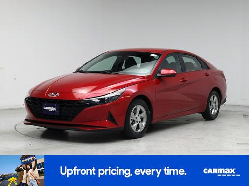 Red 2021 Hyundai ELANTRA SE