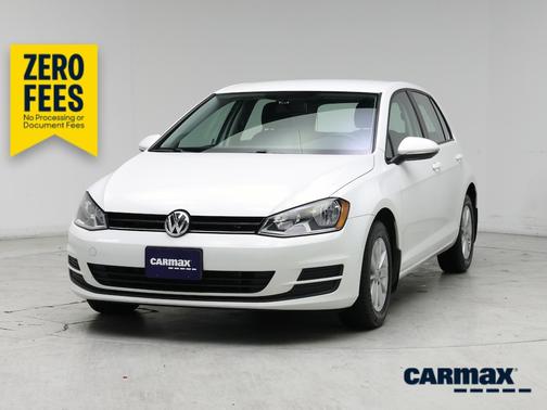 White 2017 Volkswagen Golf Wolfsburg Edition
