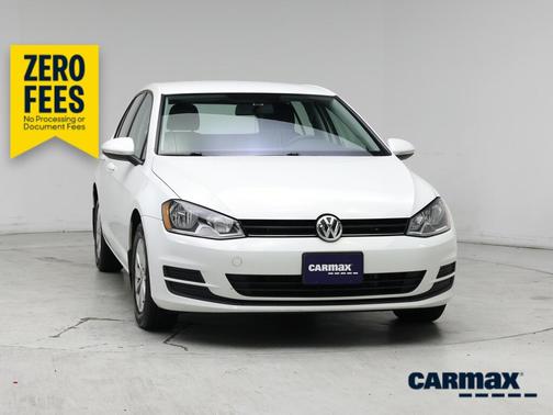 White 2017 Volkswagen Golf Wolfsburg Edition
