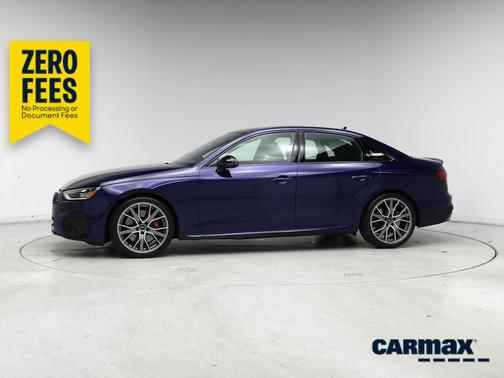Blue 2021 Audi S4 Premium Plus