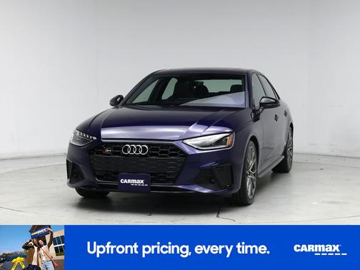 Blue 2021 Audi S4 Premium Plus